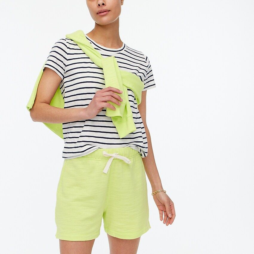 Relaxed cotton terry short | J.Crew Factory