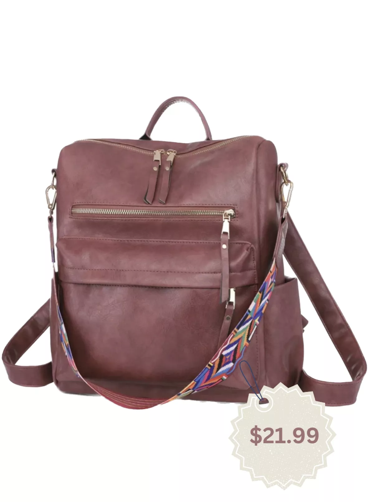 YOMYM PU Leather Women Backpack … curated on LTK