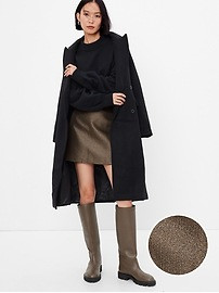 Metallic Jacquard Mini Skirt | Gap (US)