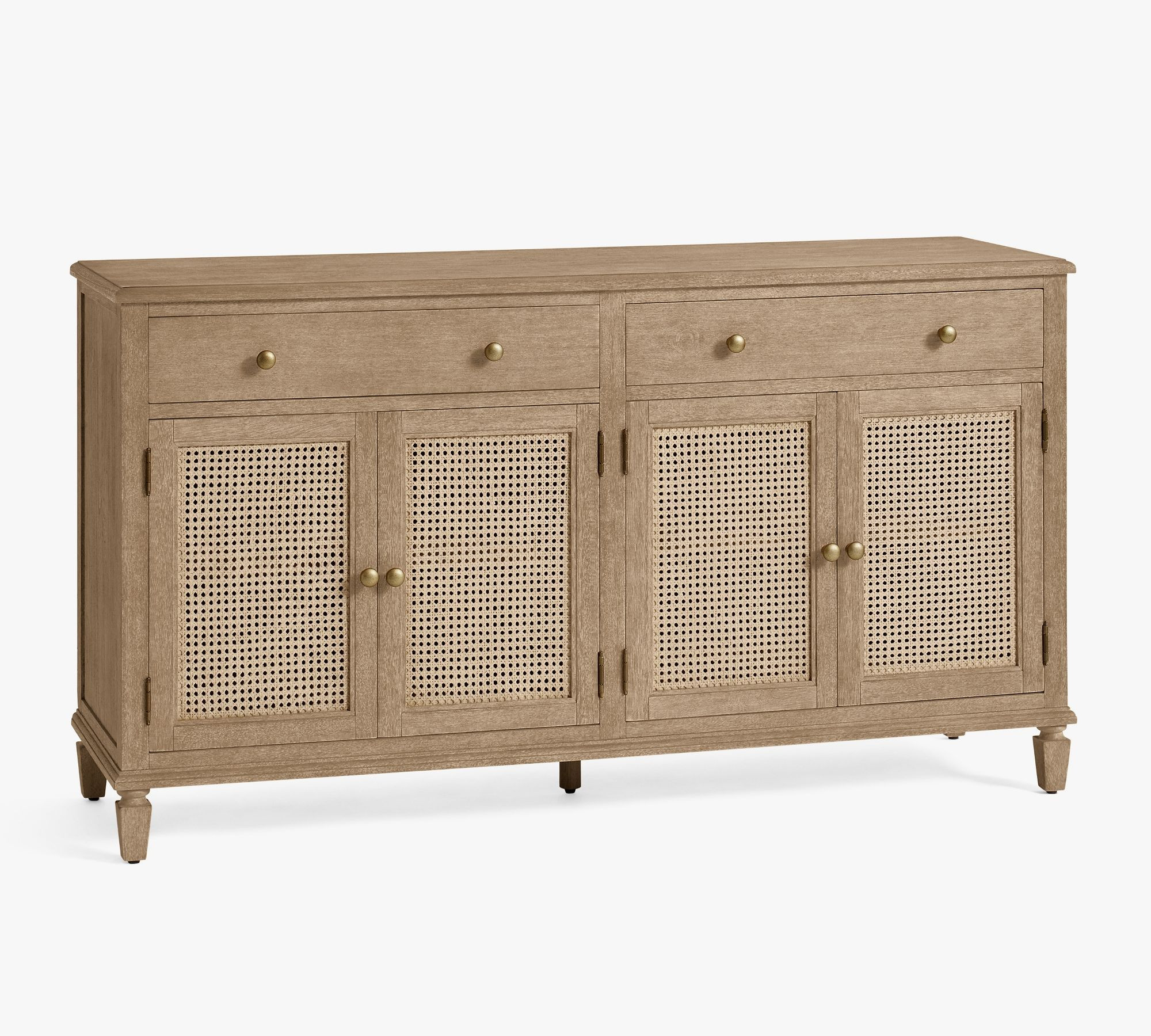 Sausalito Cane Buffet (66") | Pottery Barn (US)