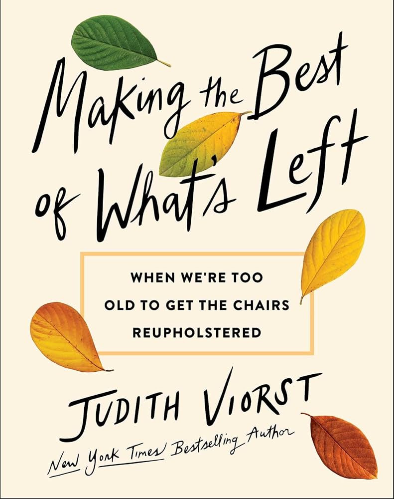 Making the Best of What's Left: When We're Too Old to Get the Chairs Reupholstered | Amazon (US)