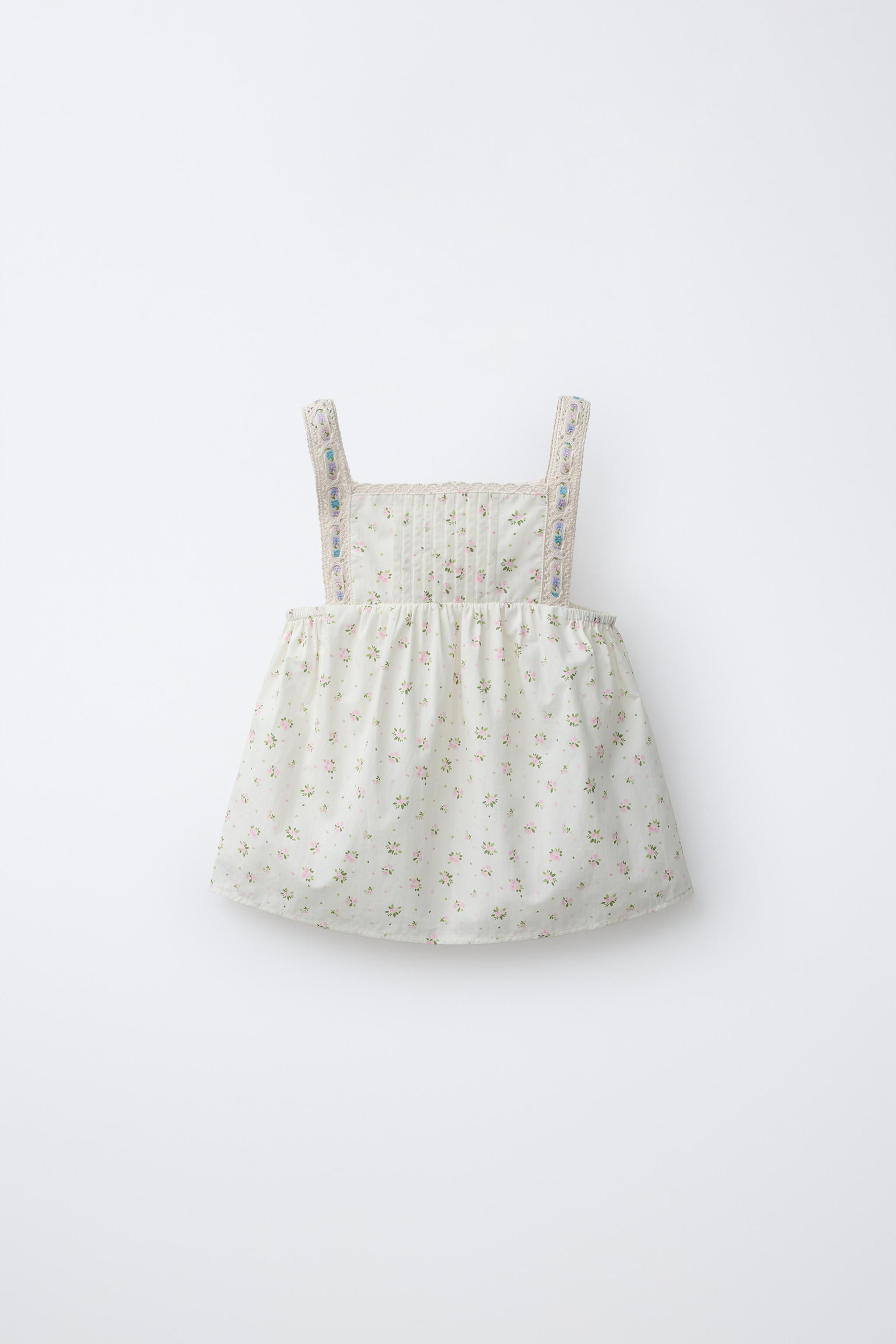 FLORAL PRINT TOP | Zara Canada