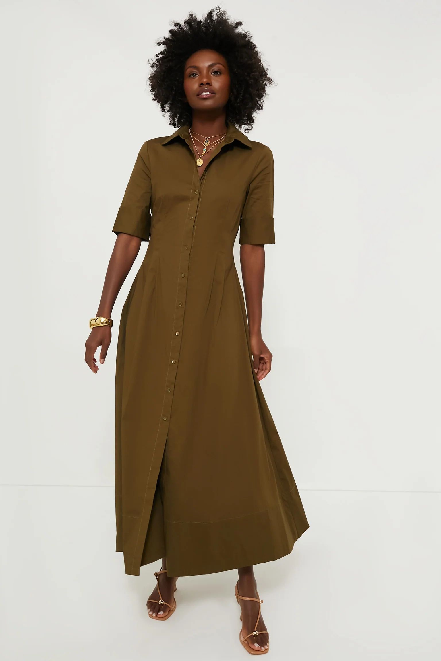 Sergeant Green Joan Dress | Tuckernuck (US)