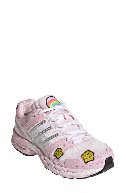 adidas x Care Bears Adistar Control Sneaker in Clear Pink/white/pink at Nordstrom, Size 5.5 | Nordstrom