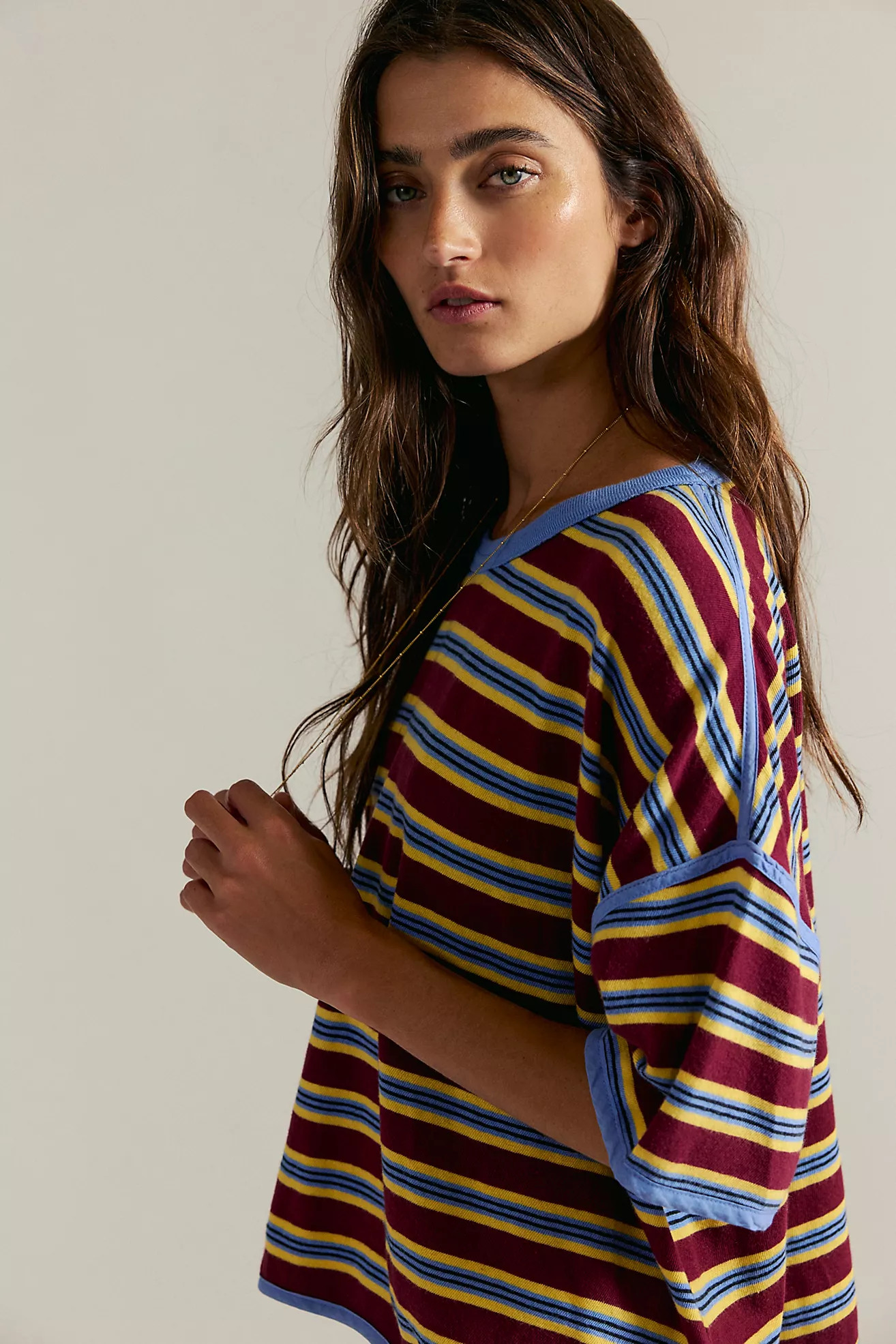 We The Free Clean Rugby Tee | Free People (Global - UK&FR Excluded)