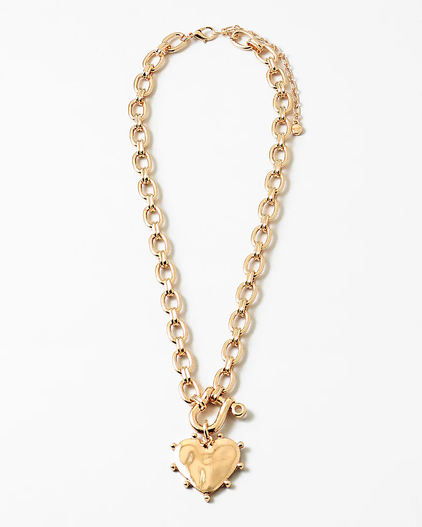Heart of Gold Necklace | Erin McDermott Jewelry