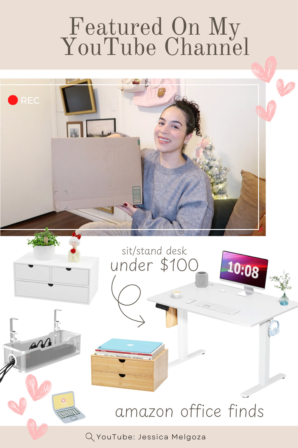 Amazon office finds haul is live on my YouTube channel! 💕 amazon home office upgrades, small office makeover, amazon electric desk under 100, sit stand desk amazon, home office workspace ideas, desk organization amazon, cable management solutions, small office transformation, affordable office setup, amazon desk chair review, workspace upgrade video, home office vlog 2025, productivity workspace ideas, budget office makeover, desk setup inspiration, amazon office essentials, amazon desk organization, office storage pouches, cable management kit amazon, desk drawer organizers, minimalist office setup, amazon workspace must haves, affordable office finds, desk accessories amazon, sit stand desk setup, office chair amazon, small office organization, aesthetic home office, productive workspace setup, cozy office corner, minimalist desk setup, workspace inspiration, home office decor ideas, organized desk aesthetic, productivity vlog, everyday workspace vlog, modern office setup  

 #LTKGiftGuide #LTKHoliday #LTKHome