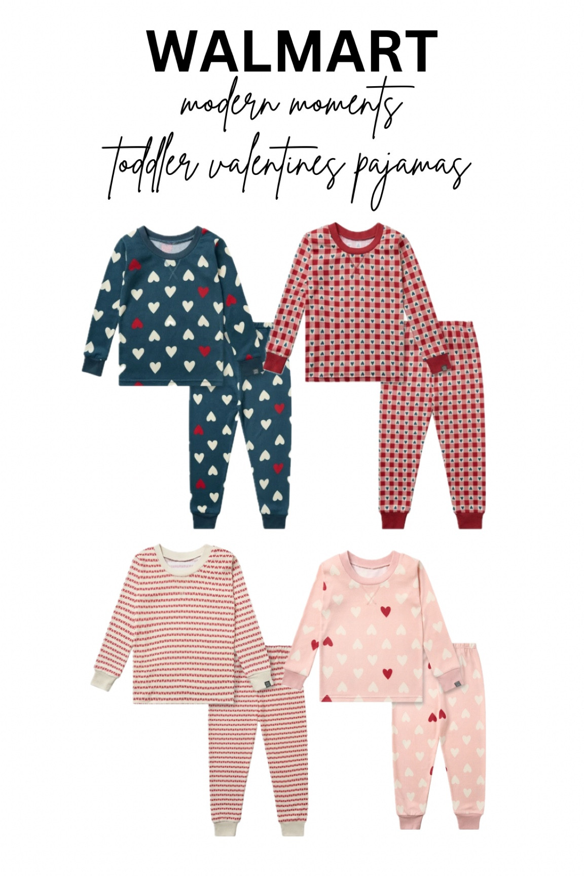 Walmart Modern Moments Valentines Pajamas 

#LTKSeasonal #LTKKids