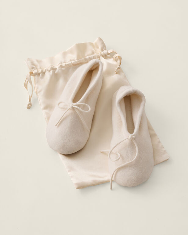 Cashmere Travel Slippers | Haven Well Within