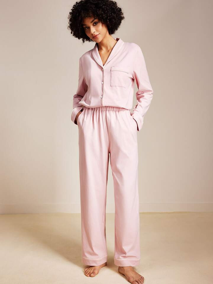 Luvlette Cotton Pajama Set | SHEIN