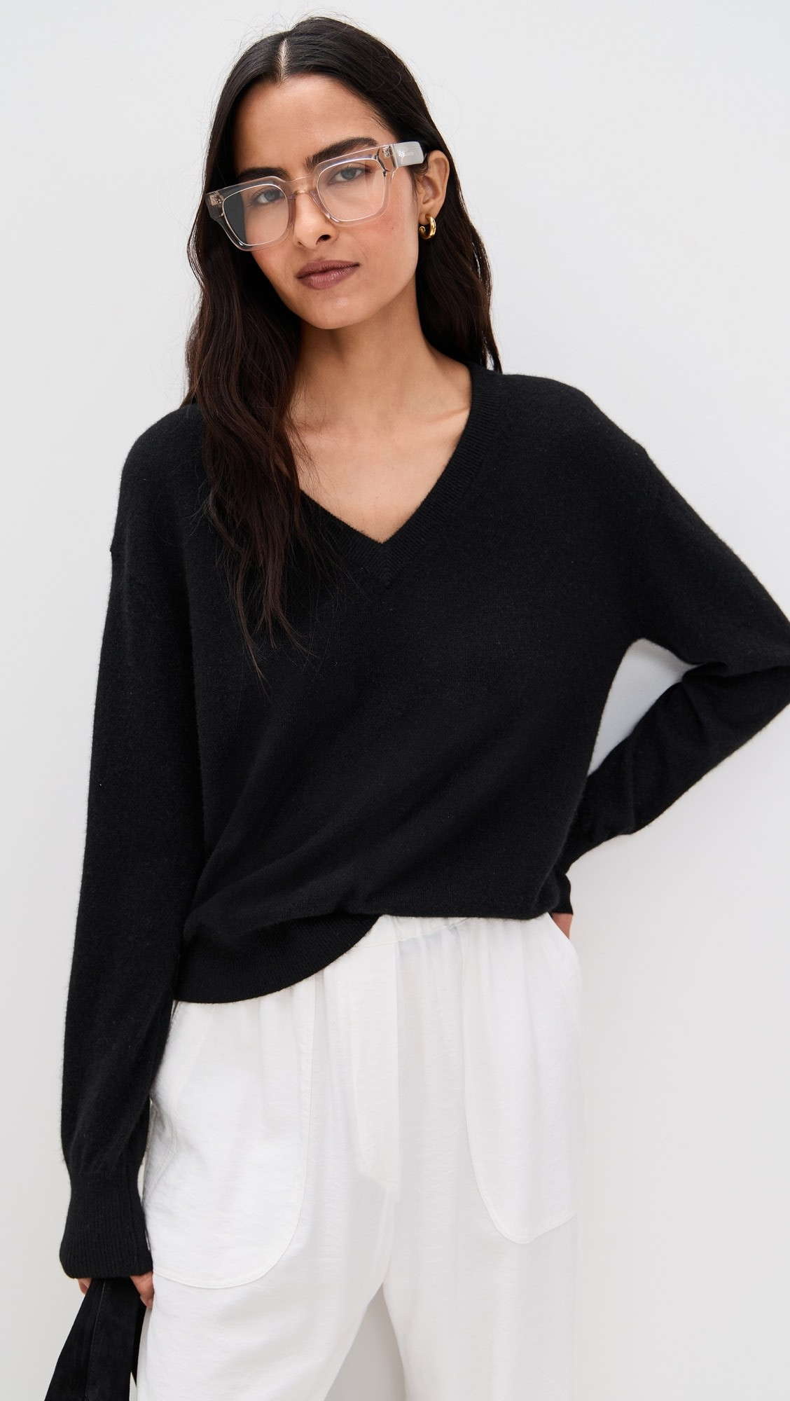 Cashmere V Neck Pullover | Shopbop