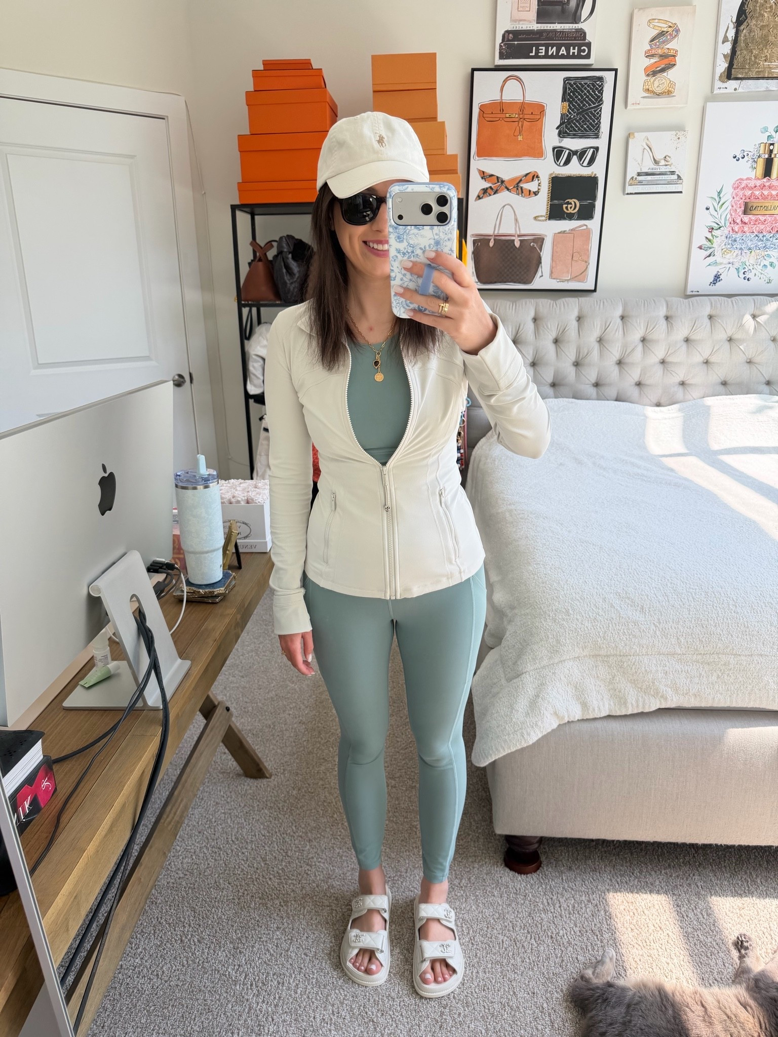 Lululemon set in the color Misty Glade

#LTKSeasonal