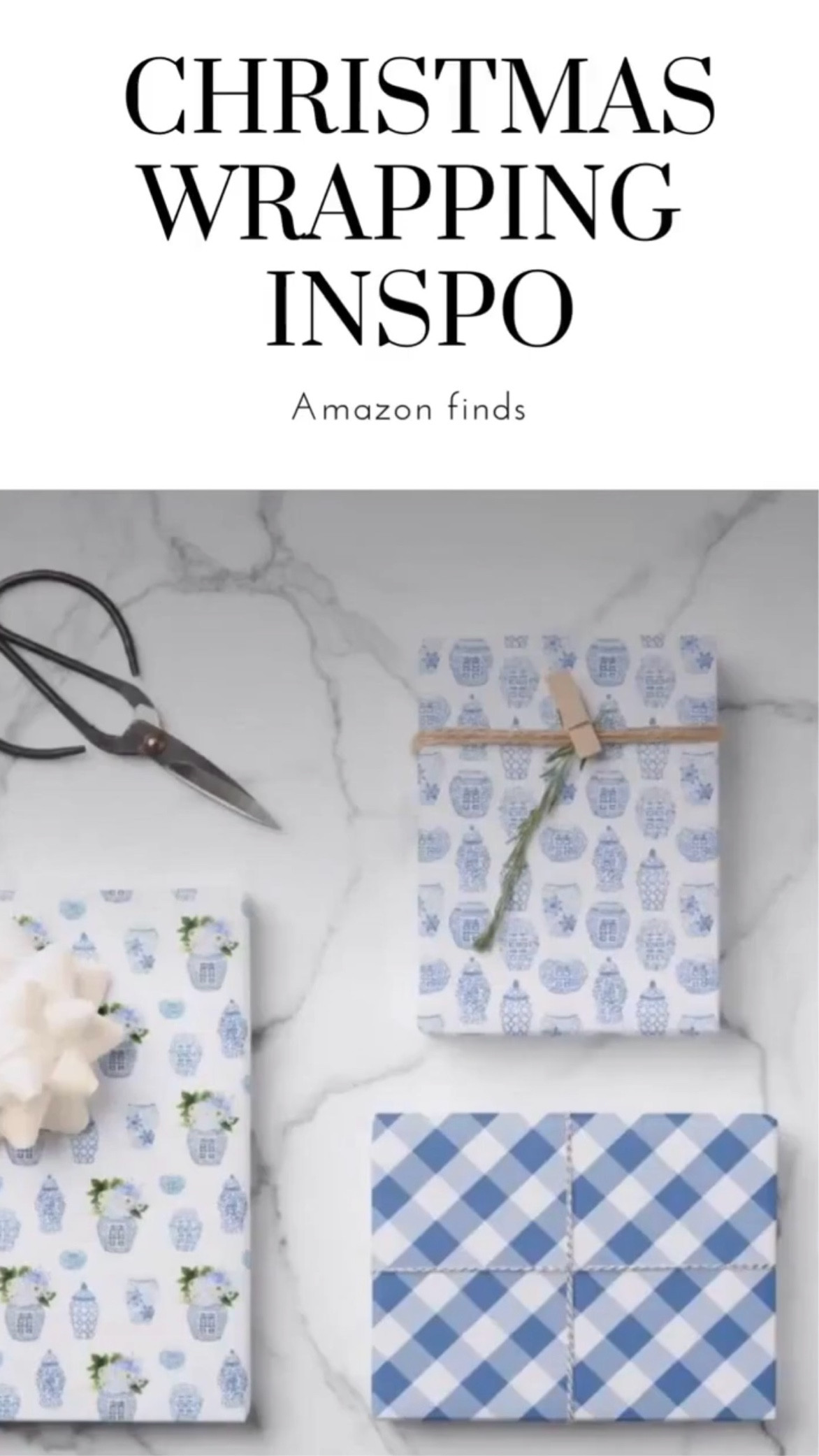 GIFT WRAPPING IDEA - COASTAL GRAN! 

#LTKSeasonal #LTKGiftGuide #LTKHoliday