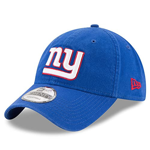 New Era NFL Core Classic 9TWENTY Adjustable Hat Cap One Size Fits All (New York Giants) | Amazon (US)