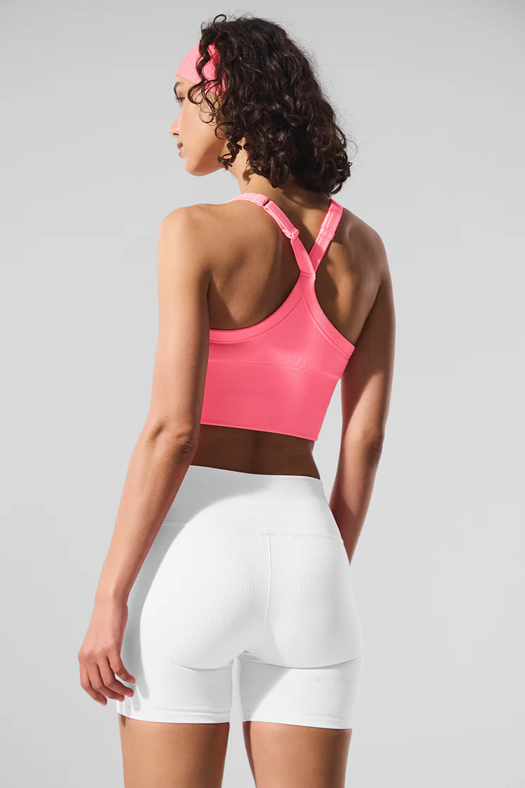 Seamless Ribbed Favorite Bra Tank | Alo Yoga (US)