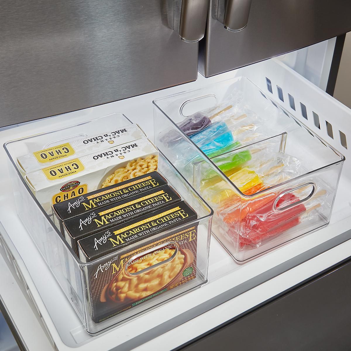 The Home Edit by iDesign Divided Freezer Bin | The Container Store