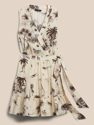 Tiered Wrap Dress | Banana Republic (US)