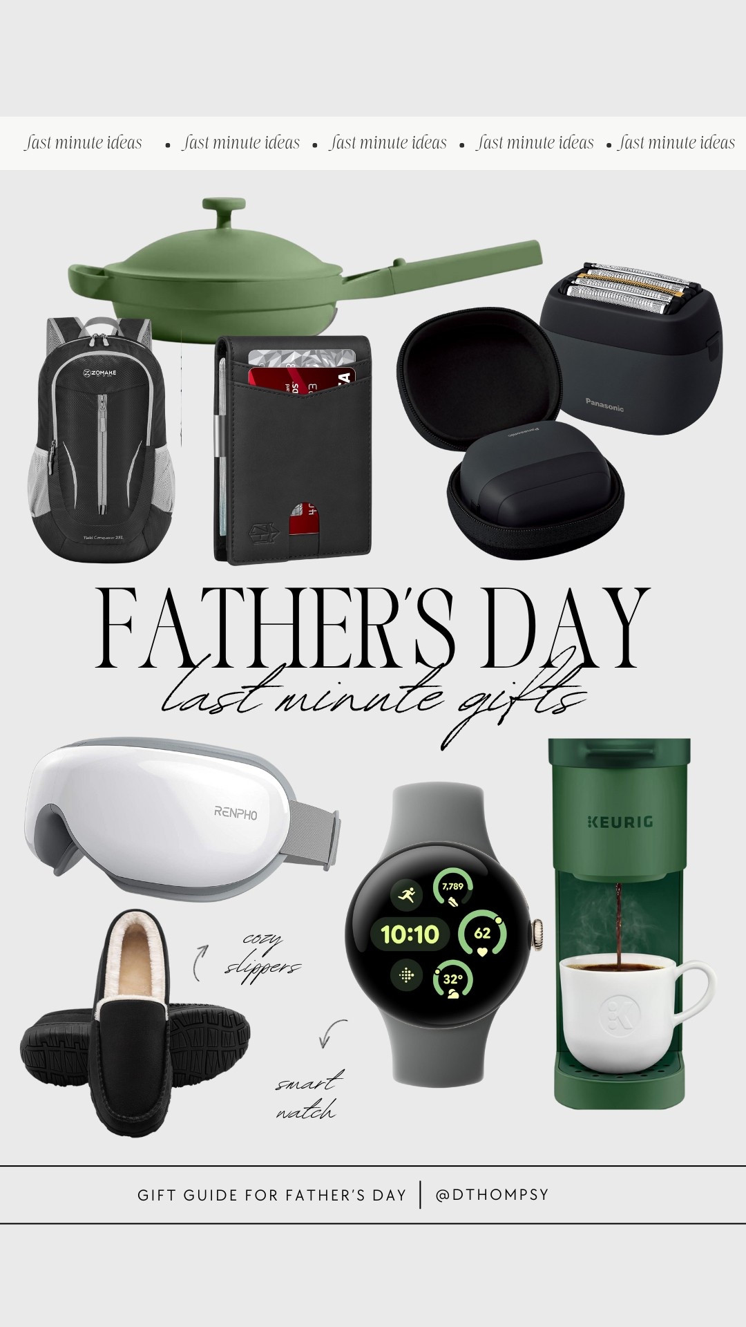 gift guide (father’s day - last minute gift ideas)

#LTKGiftGuide #LTKMens #LTKFindsUnder100