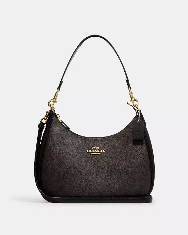 Teri Hobo In Signature Canvas | Coach Outlet US