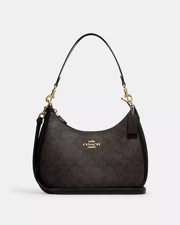 Teri Hobo Bag In Signature Canvas | Coach Outlet