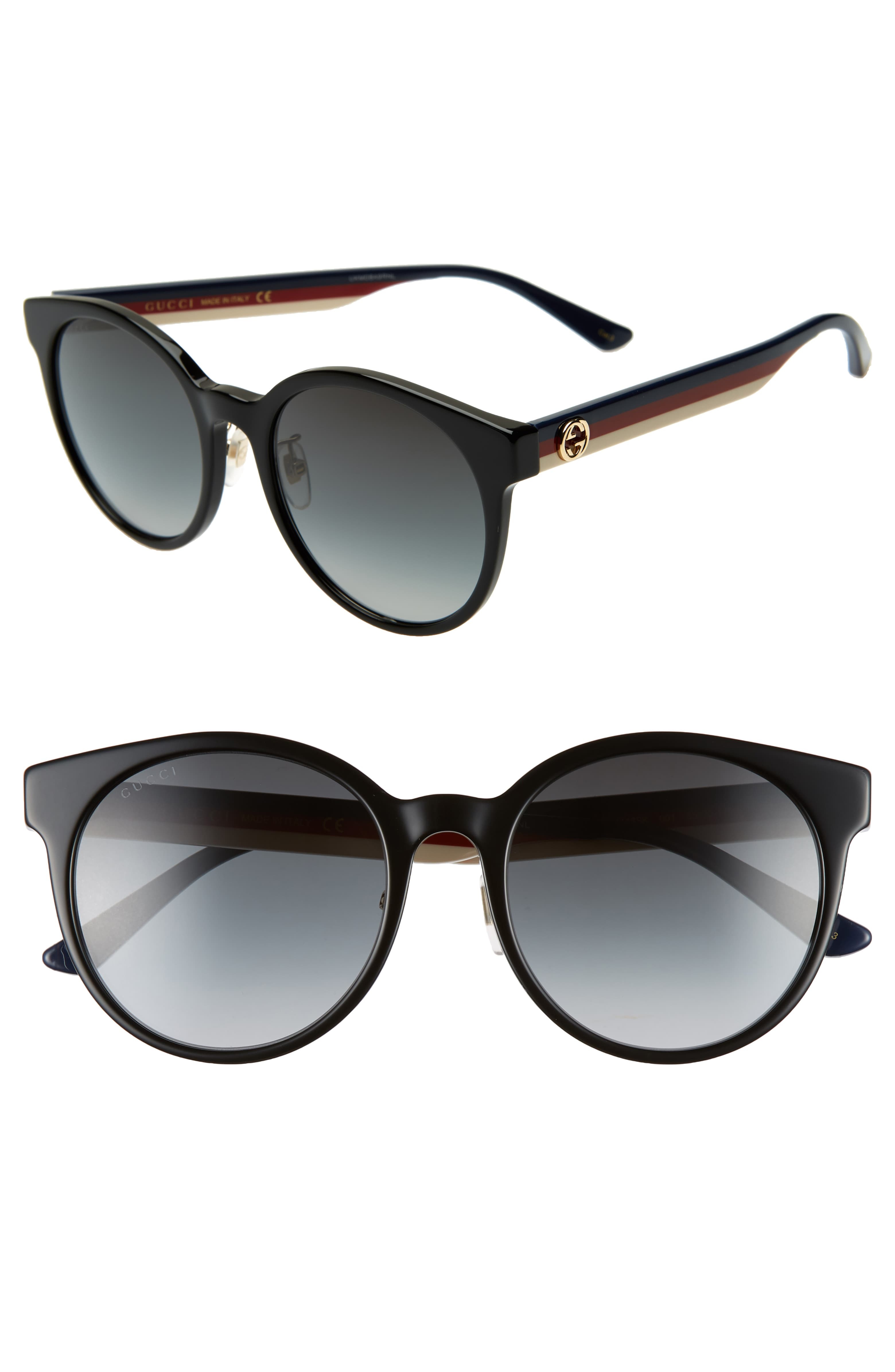 55mm Round Sunglasses | Nordstrom