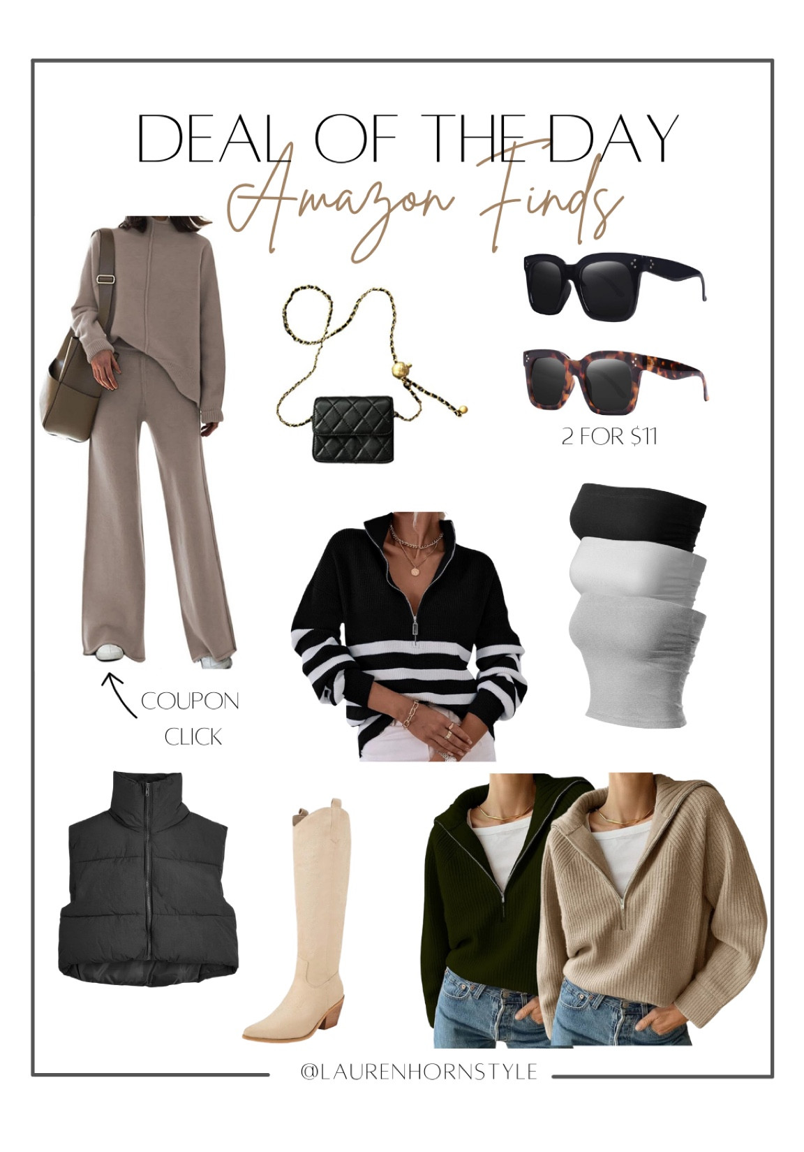 Shop today’s deals. Tap photo below to see all! 

Follow for more xx

#LTKstyletip #LTKfindsunder50 #LTKHolidaySale