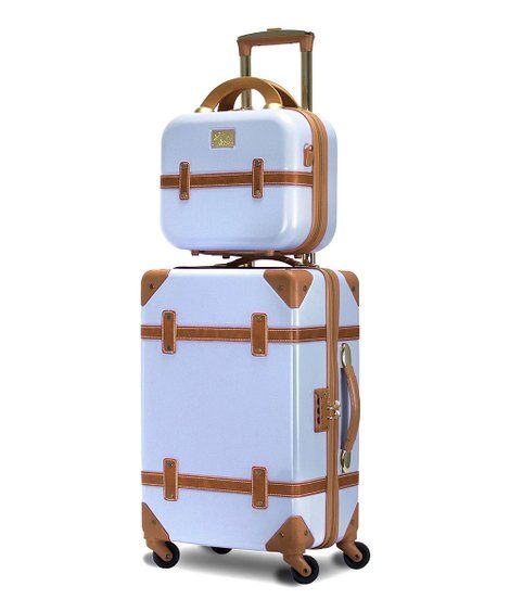 Chariot Ice Blue Chariot Gatsby Spinner Hardside Two-Piece Luggage Set | Zulily