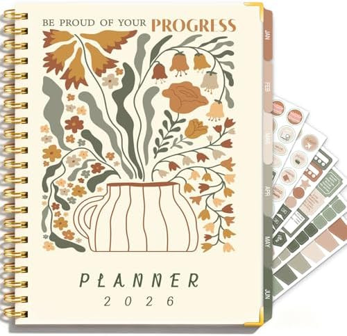 Large 2026 Planner – Weekly & Monthly Planner Organizer from January 2026 - December 2026, 8.5"... | Amazon (US)