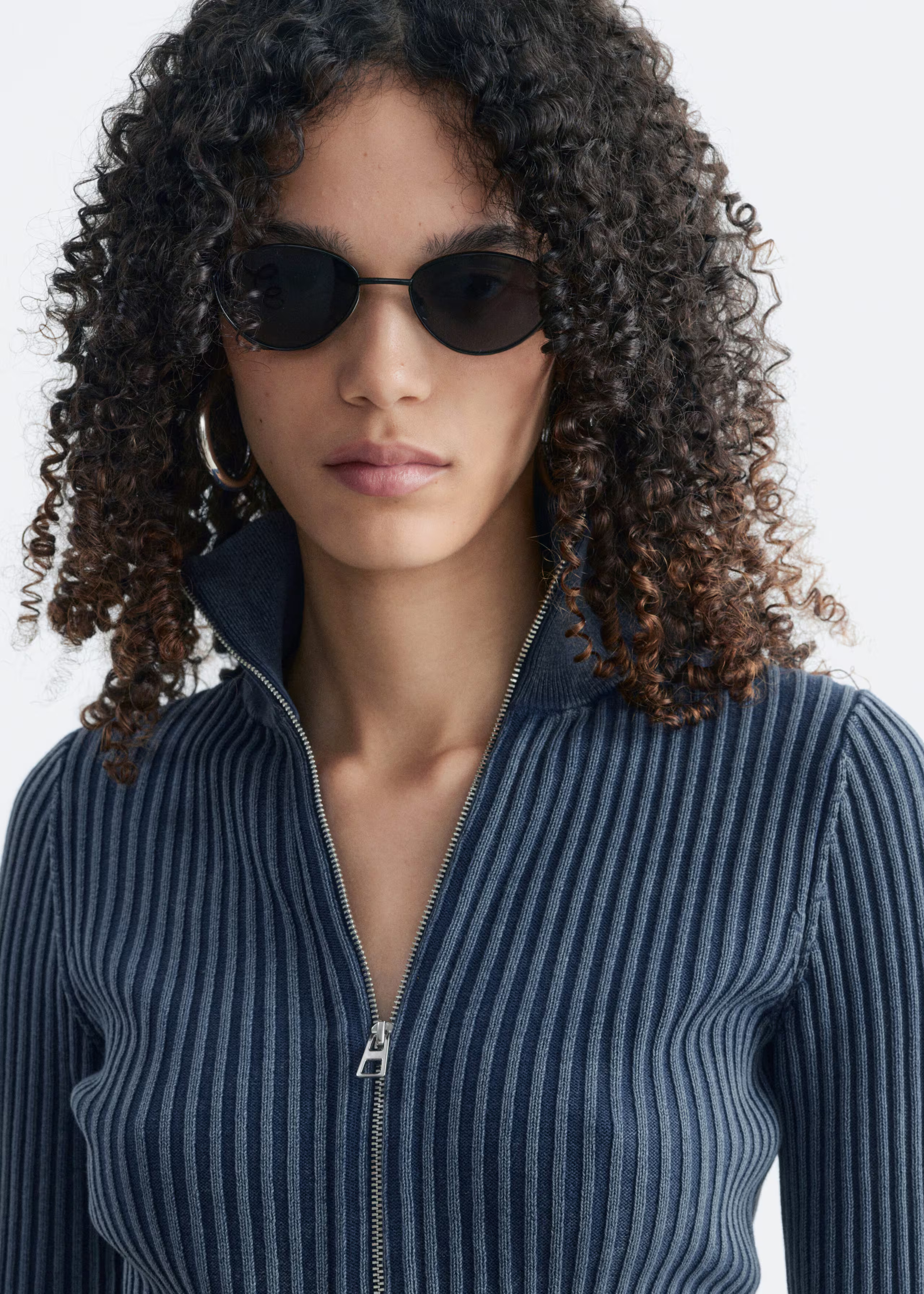 Zip-Up Turtleneck Cardigan | & Other Stories - US