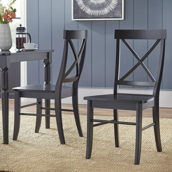 Bellmead 17'' H Solid Wood Side Chair | Wayfair North America