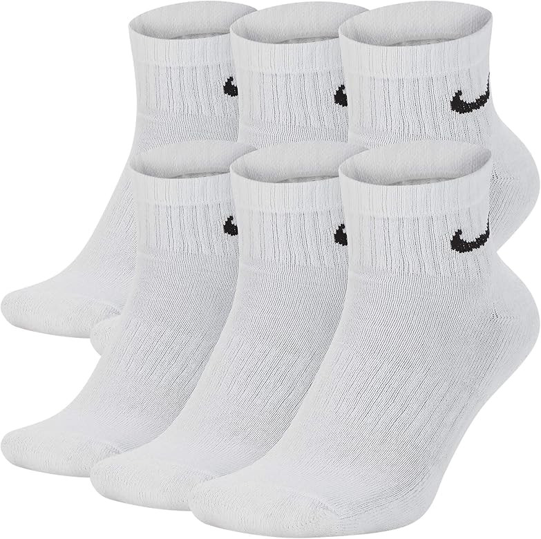Nike Everyday Cushion Ankle Training Socks (6 Pair) | Amazon (US)