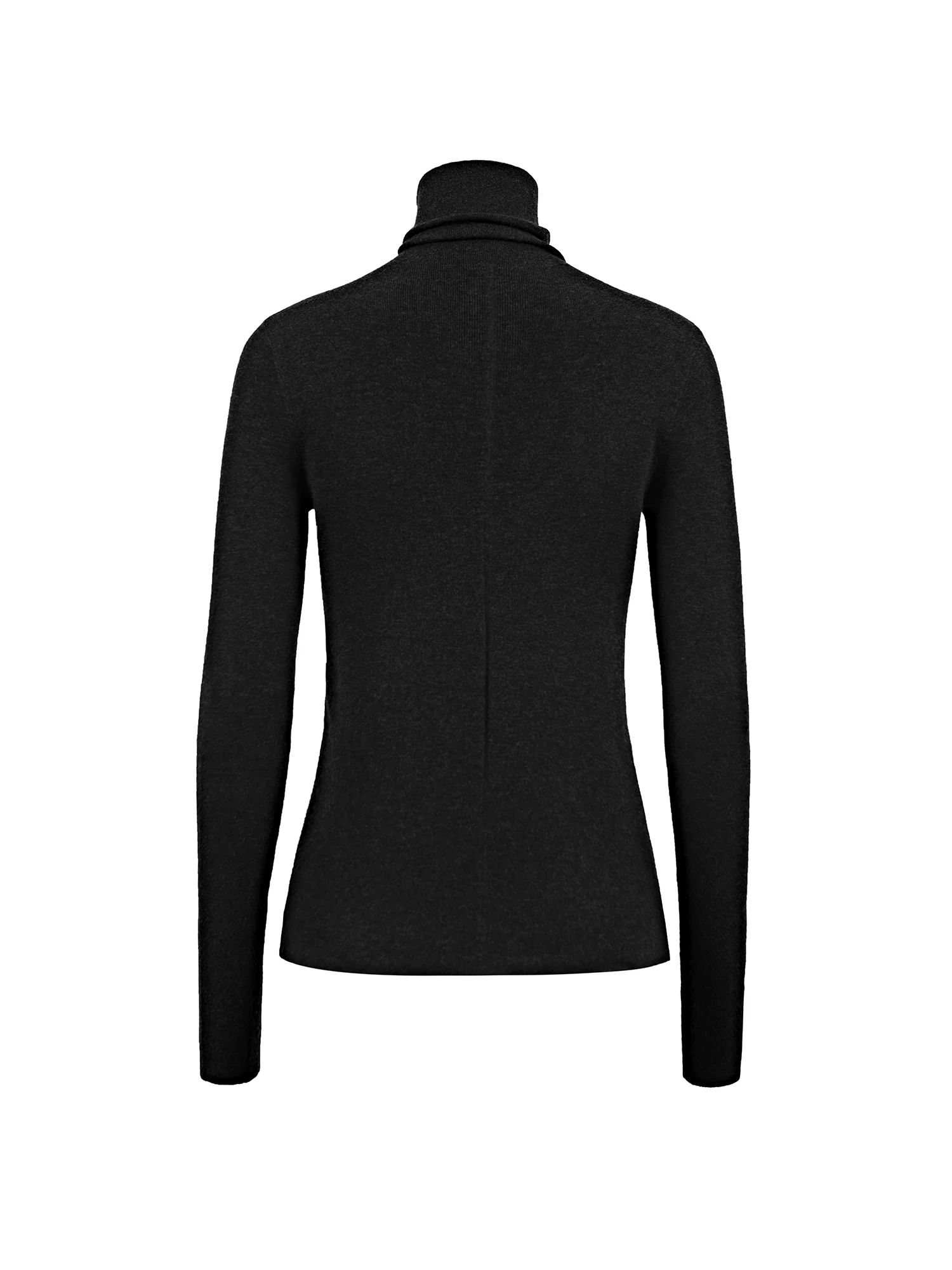 Turtleneck Slim Fit Basic Sweater | SDEER
