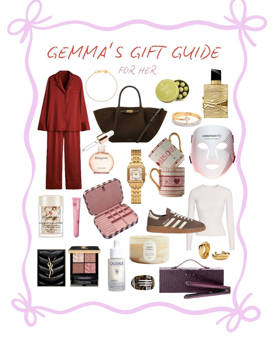 Christmas gift guide for her 🎁 A mixture of high street and luxury items depending on what your budget is. Definitely a gift guide to pass on. I promise the receiver wont be disappointed with anything on this gift guide ✨

#LTKgiftguide #LTKfestive