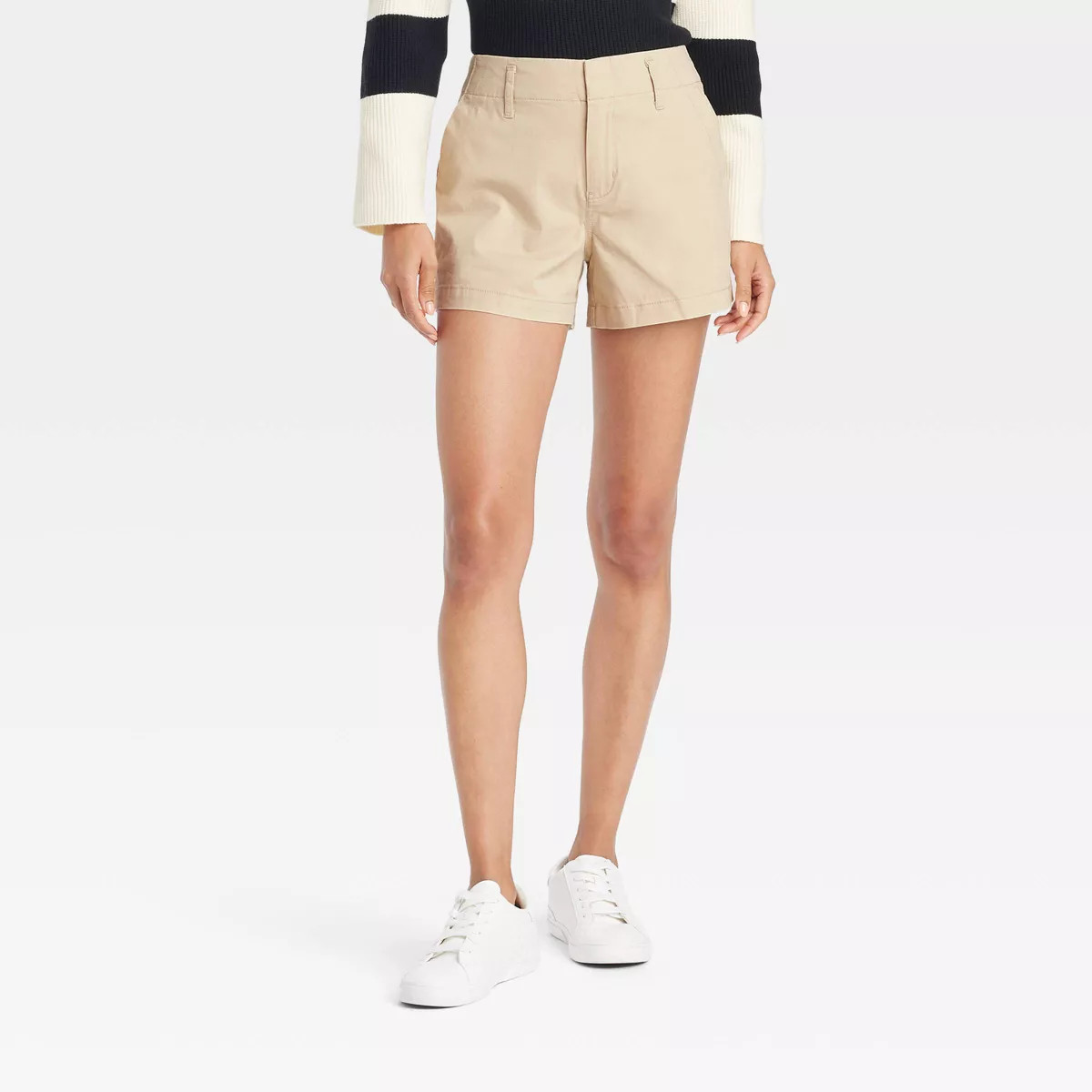 Women's High-Rise Chino Shorts - A New Day™ | Target