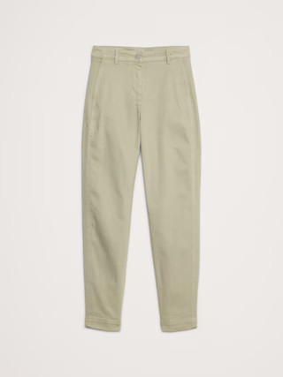 The Weekender Slim Barrel-Leg Pant | Banana Republic (US)