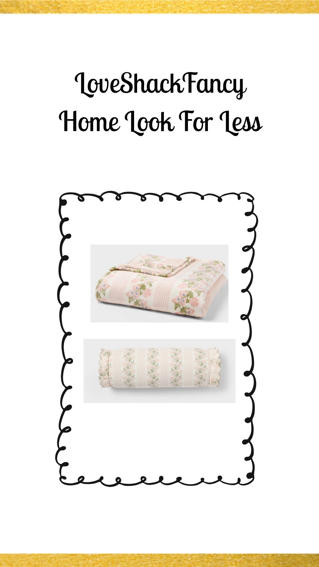 LoveShackFancy home look for less!

#LTKHome #LTKSaleAlert