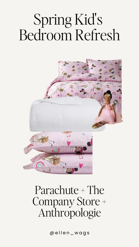 This bedding pairing is just perfect! All things girly and sweet! 💕🩰

#LTKfamily #LTKhome #LTKkids