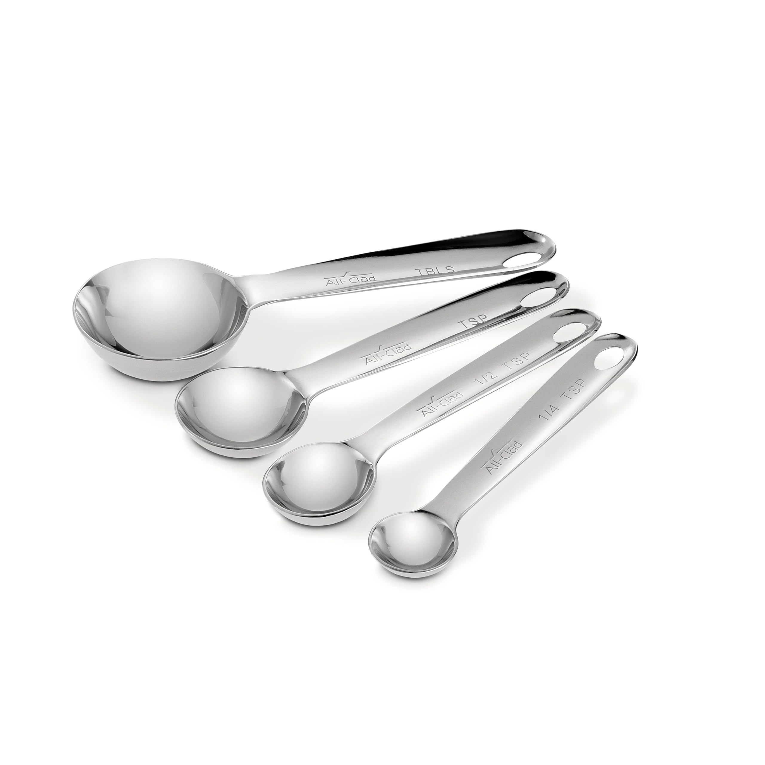 All-Clad 59918 Stainless Steel Measuring Spoon Set | Amazon (US)