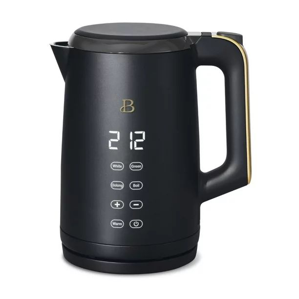 Beautiful 1.7 Liter One-Touch Electric Kettle, Black Sesame by Drew Barrymore | Walmart (US)