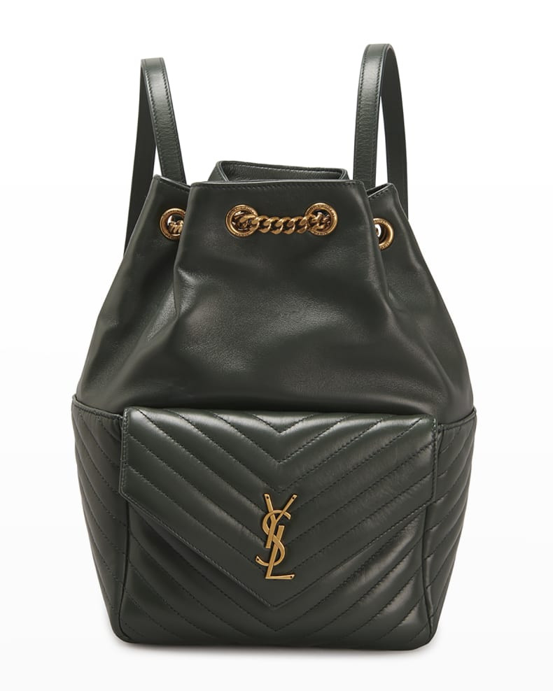 Saint Laurent Joe Quilted Lambskin YSL Backpack Bag | Neiman Marcus