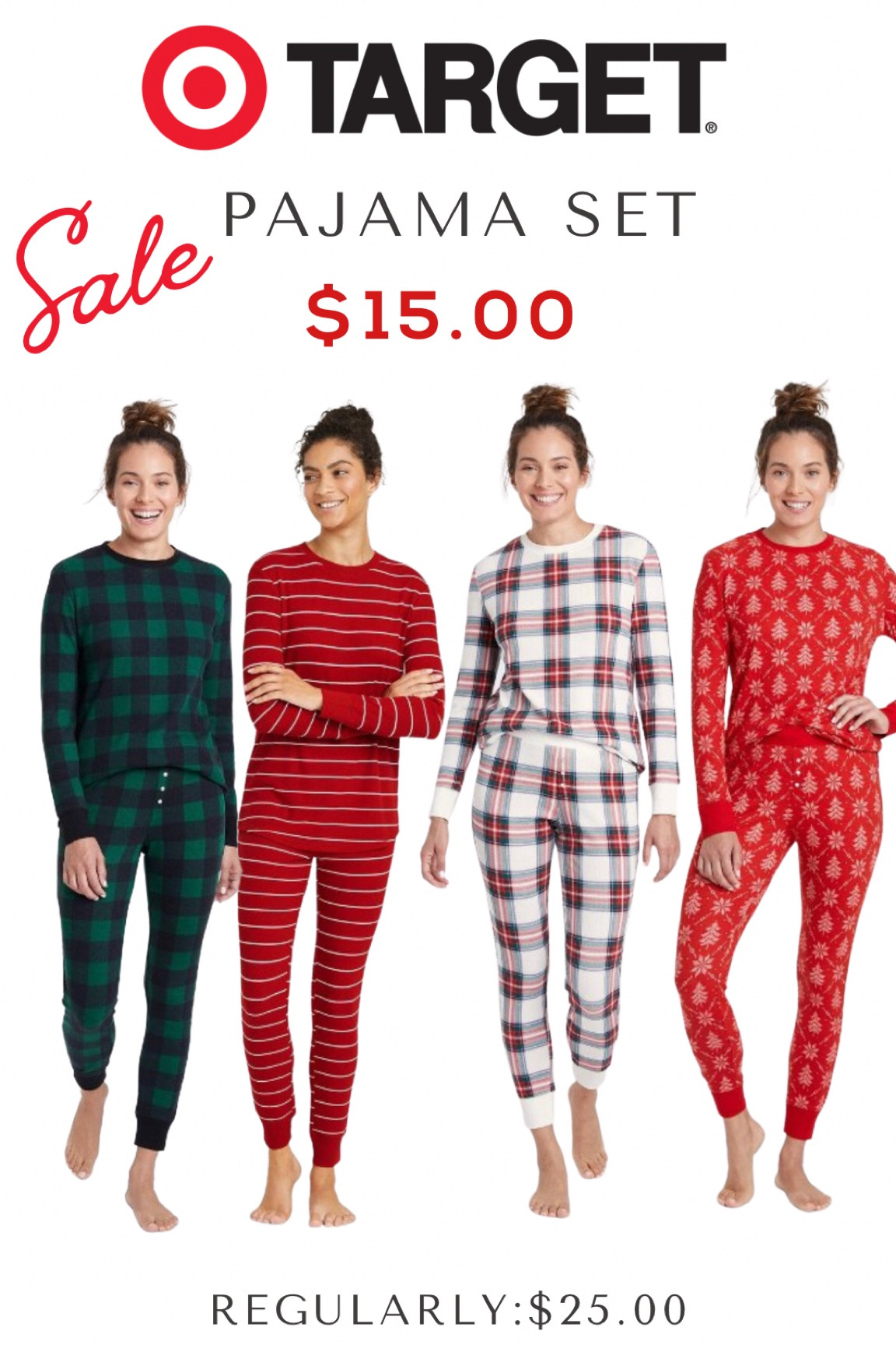 Target Black Friday - Pajama Set! Only $15.00 today! 

#LTKfamily #LTKHoliday #LTKsalealert