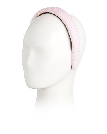 Seersucker Striped Headband | TJ Maxx