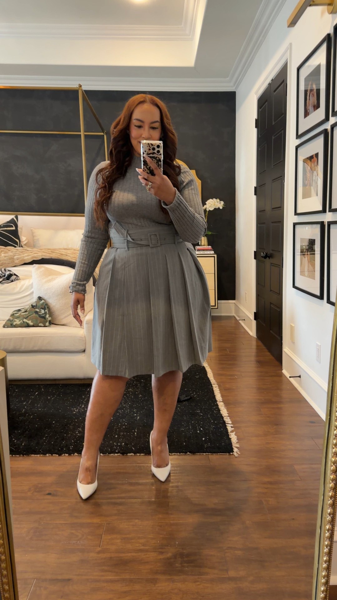 Loving this set for work! Wearing xl in the skirt. 

#LTKMidsize #LTKWorkwear #LTKPlusSize