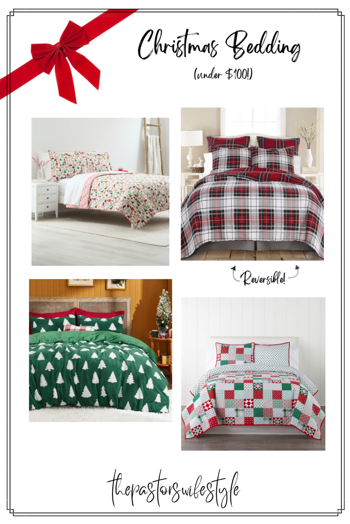 It’s that time!🎄🎅🏼

Christmas home decor
Christmas bedding
Amazon Christmas


#LTKFindsUnder50 #LTKHome #LTKHoliday