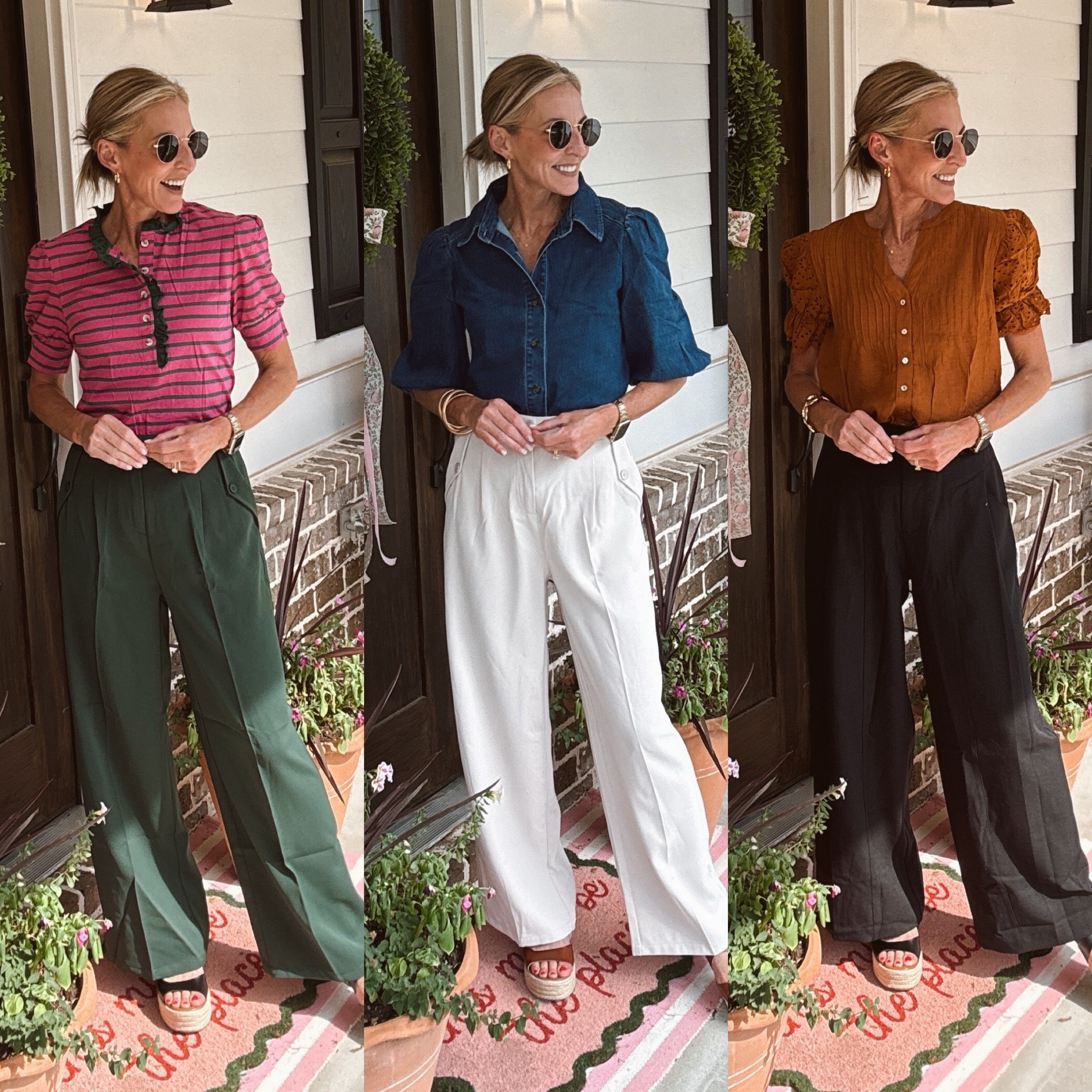 The Amazon work trousers I keep reaching for. Lightweight, flowy, flattering, and under $30. The high elastic waistband makes them incredibly comfortable for all-day wear, and with nine gorgeous colors, they’re an easy staple for work, the classroom, or everyday style. I’m wearing a size small.



Amazon fashion, Amazon work pants, Amazon trousers, affordable workwear, teacher outfits, business casual, office style, work wardrobe, classroom outfits, lightweight pants, wide leg trousers, elastic waistband pants, fall work outfits, teacher style, budget fashion, Amazon finds, capsule wardrobe, everyday style, workwear essentials, casual office outfits, over 50 fashion, comfortable work clothes, affordable fashion, office outfit inspiration.