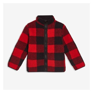 Toddler Boys' Plaid Sherpa Jacket | Joe Fresh (North America)