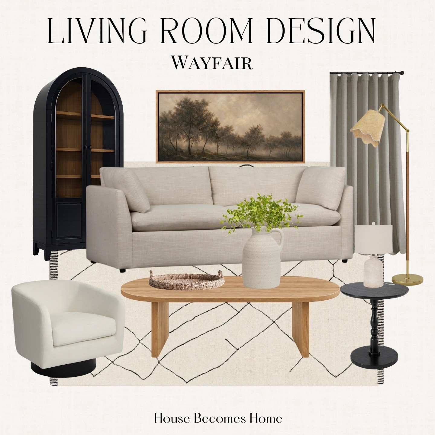 Wayfair living room design 🙌🏼

wayfair living room, wayfair living room design, wayfair living room decor, wayfair living room furniture, wayfair home decor, living room design, living room decor, living room inspiration, living room ideas, living room makeover, living room refresh, designer living room, neutral living room, warm neutral living room, transitional living room, modern traditional living room, organic modern living room, timeless living room, classic living room, collected living room, cozy living room, elevated living room, designer inspired living room, designer look for less, sofa, sectional sofa, modular sectional, accent chair, swivel chair, upholstered chair, leather chair, coffee table, round coffee table, pedestal coffee table, wood coffee table, stone coffee table, end table, side table, console table, media console, accent cabinet, bookcase, ottoman, living room rug, area rug, vintage inspired rug, neutral rug, Persian style rug, table lamp, floor lamp, wall sconce, living room lighting, decorative mirror, oversized mirror, wall art, framed art, vintage landscape art, throw pillows, textured pillows, lumbar pillow, throw blanket, woven basket, ceramic vase, decorative bowl, candle holders, faux olive tree, faux greenery, faux stems, coffee table decor, console table decor, shelf styling, bookshelf decor, fireplace decor, mantel decor, warm wood furniture, oak furniture, walnut furniture, linen furniture, performance fabric sofa, woven textures, aged brass accents, stone decor, natural materials, layered lighting, McGee and Co inspired, Amber Interiors inspired, Pottery Barn inspired, Arhaus inspired, Crate and Barrel inspired, modern classic home, quiet luxury home, luxury home for less, home styling, home decorating ideas

#LTKHome #LTKOver40 #LTKSeasonal