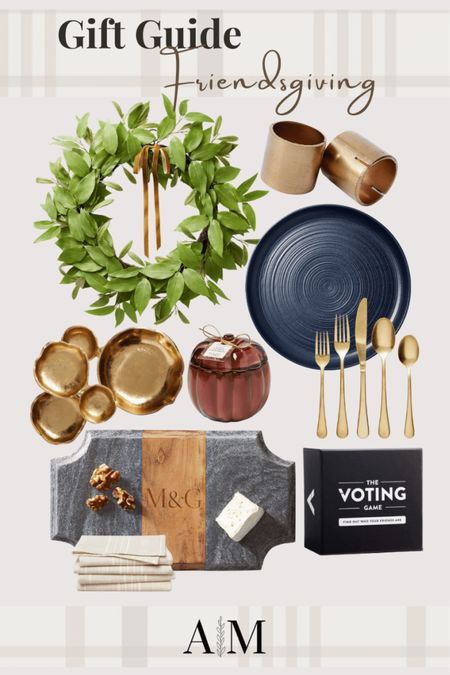 Friendsgiving is right around the corner - surprise your host with one of these seasonal finds!

Gift guide  Friendsgiving  Host  Hostess  Holiday  Holiday season  Gift  Wreath  Candle  Pumpkin  Silverware  Gold  Plate  Charcuterie board  Marble  Wooden  Game  Card holders

#LTKhome #LTKHoliday #LTKGiftGuide