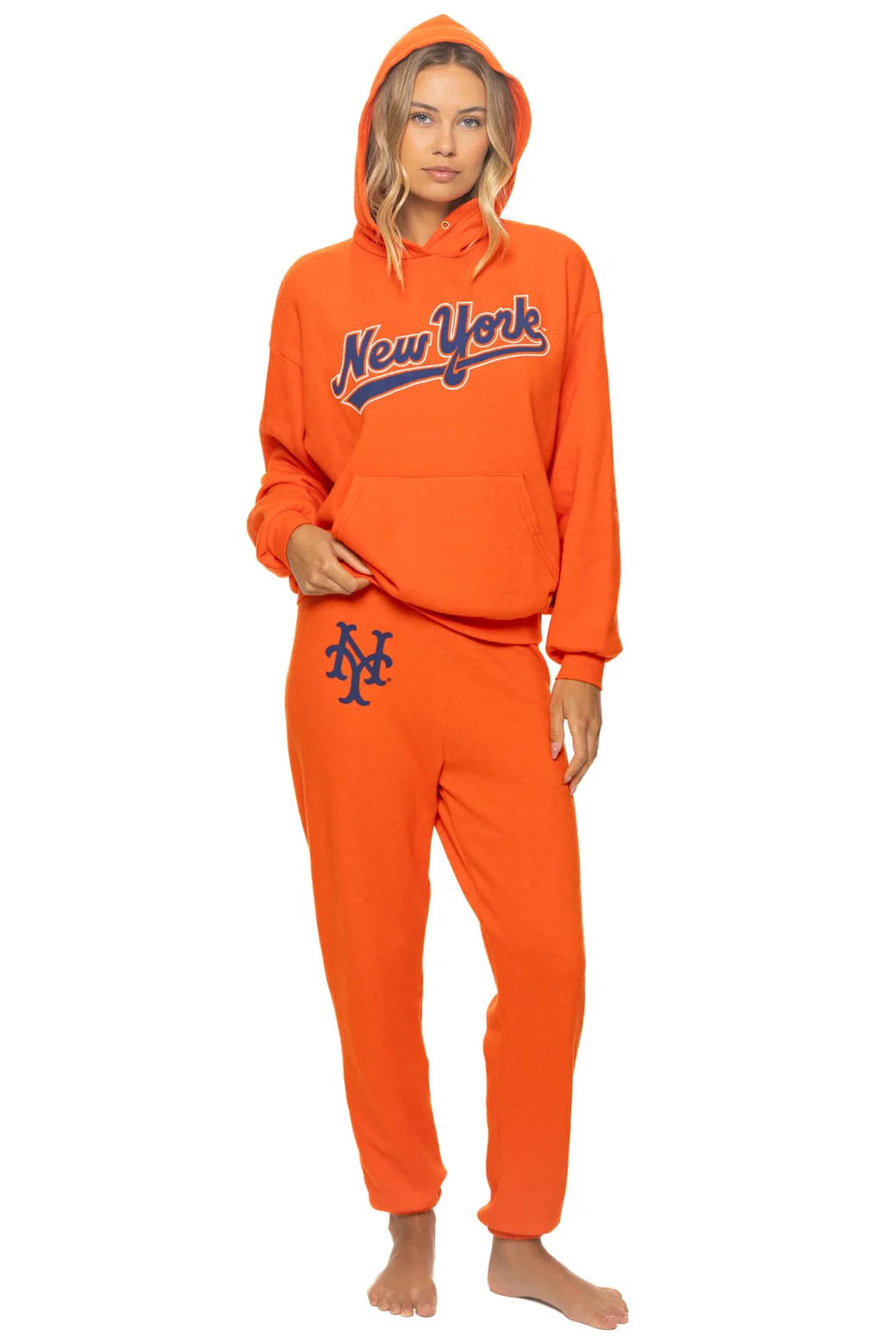 NY METS 2026 UNISEX SWEATPANTS - ORANGE | Aviator Nation