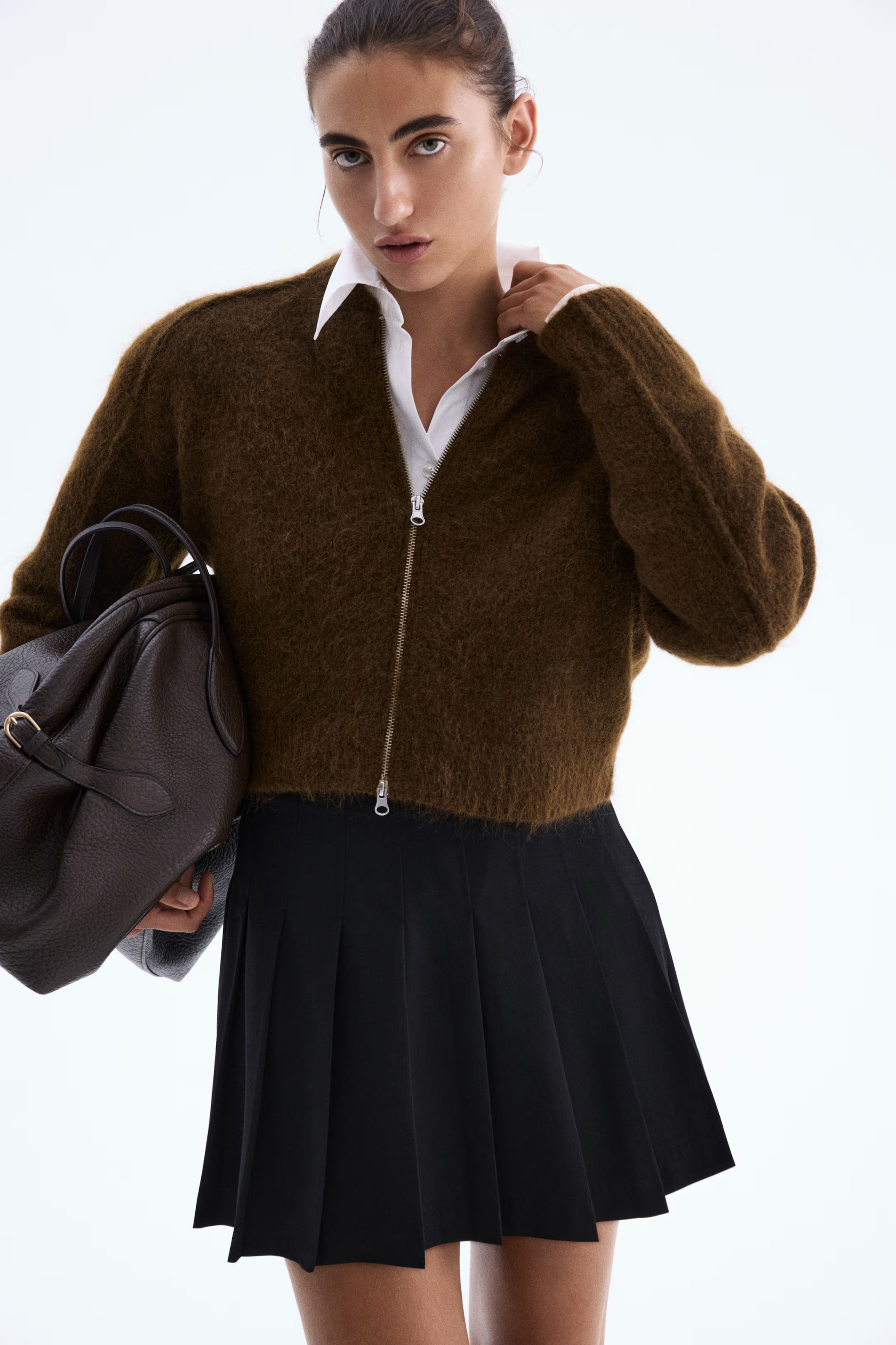 Pleated mini skirt | H&M (UK, MY, IN, SG, PH, TW, HK)